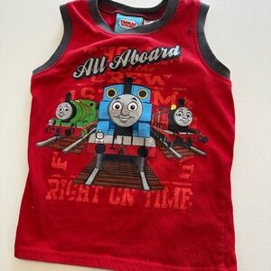 Y2K Thomas the Train Tank Top